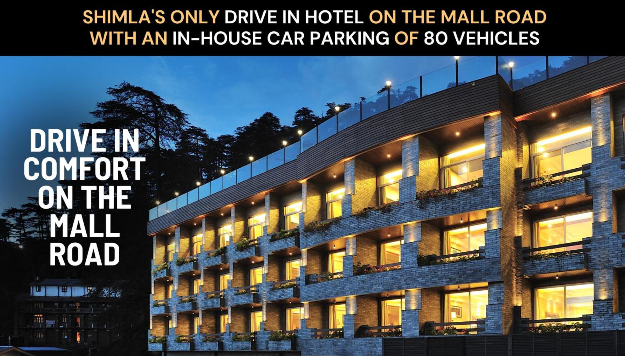 Marina- Shimla First Designer Boutique Hotel Esterno foto